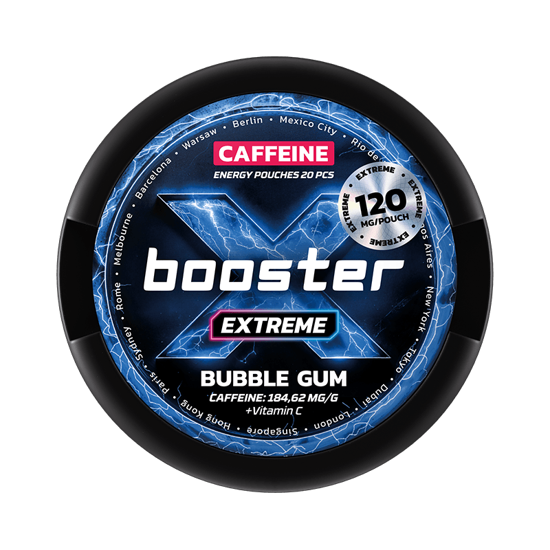 X-Booster Extreme Bubble Gum 120mg